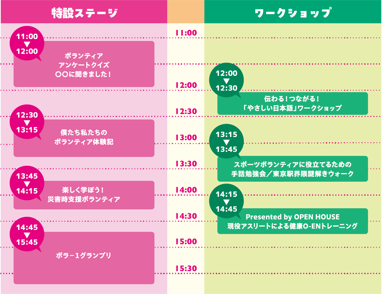 タイムテーブル画像